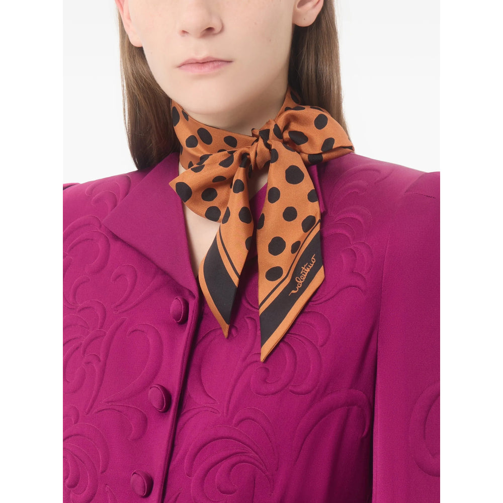 Valentino Garavani Orange Scarves Women VALENTINO GARAVANI