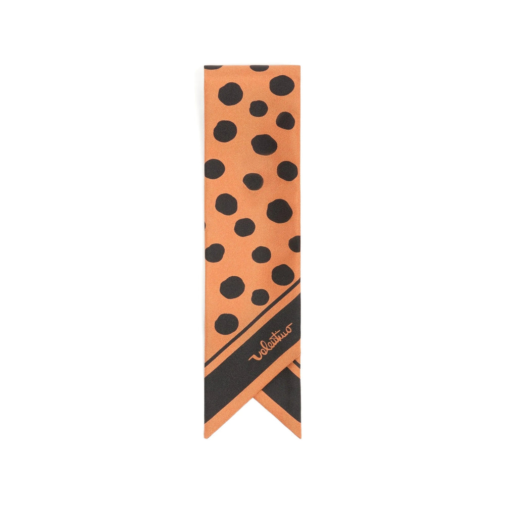 Valentino Garavani Orange Scarves Women VALENTINO GARAVANI