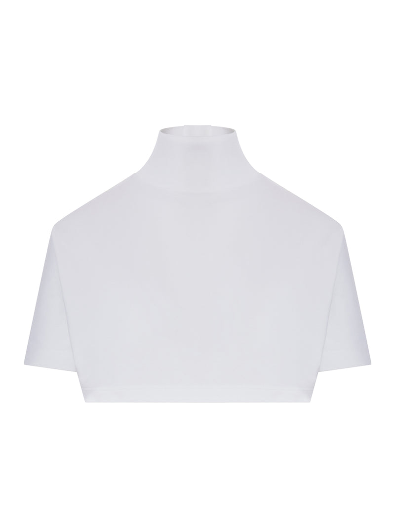 Alaia Women Short Cotton Jersey T-Shirt ALAIA
