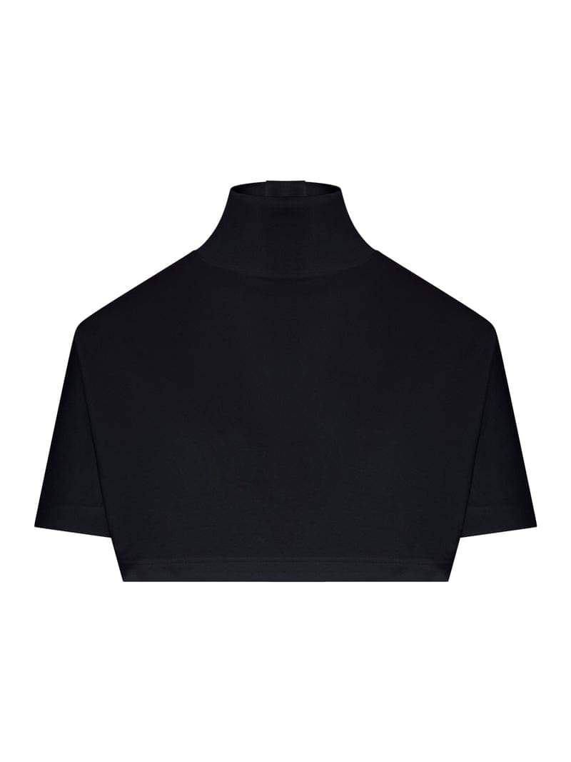 Alaia Women Short Cotton Jersey T-Shirt ALAIA