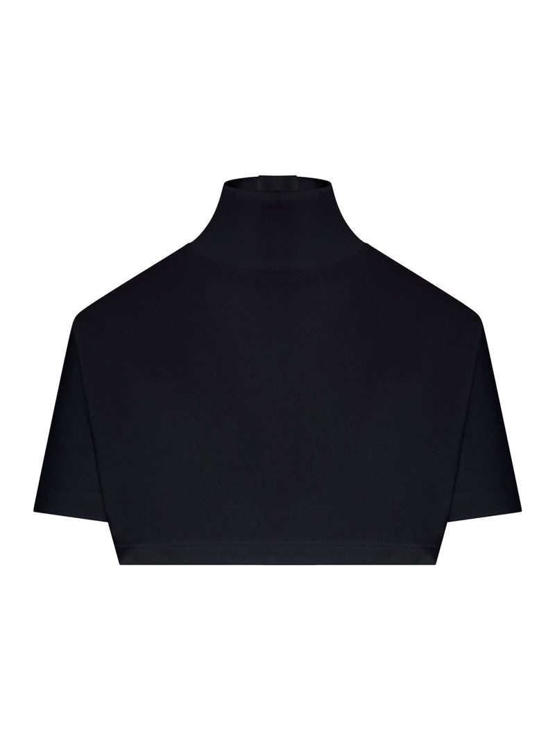 Alaia Women Short Cotton Jersey T-Shirt ALAIA
