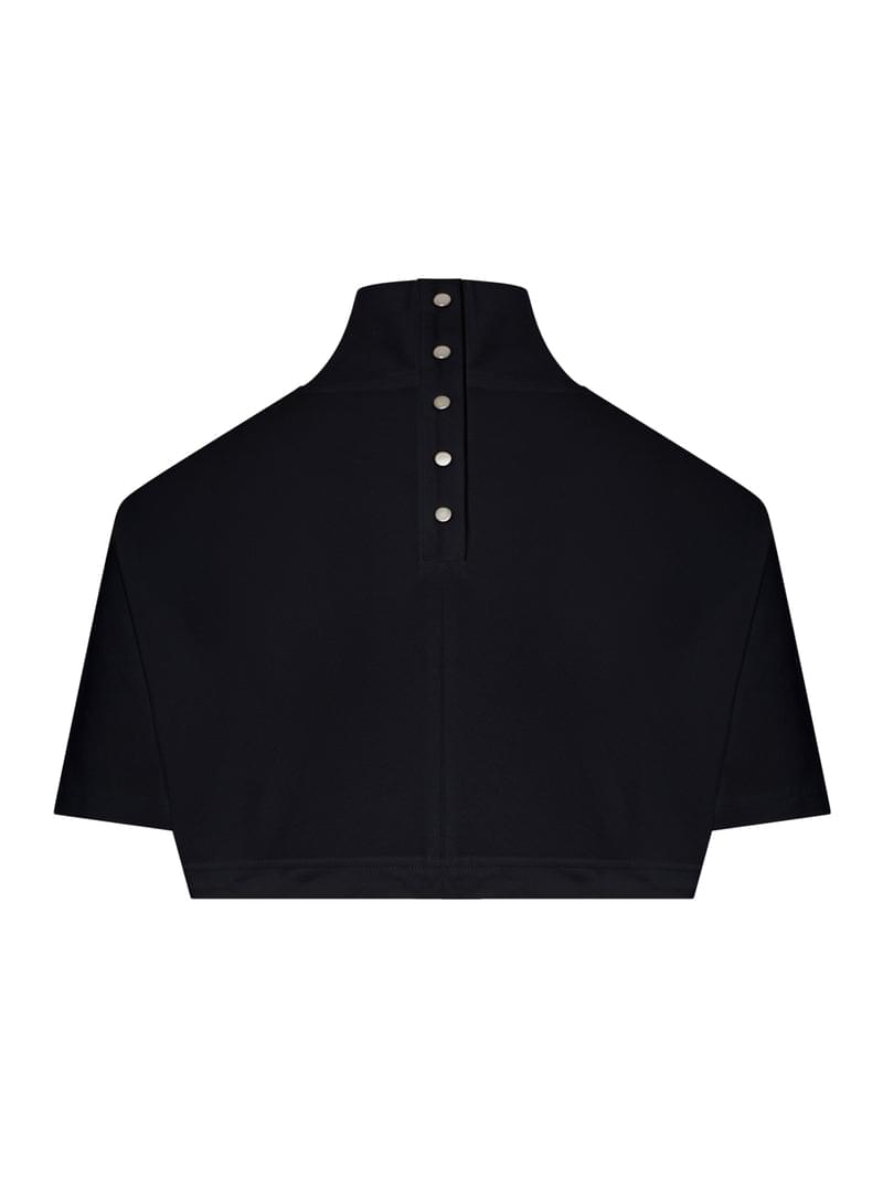 Alaia Women Short Cotton Jersey T-Shirt ALAIA