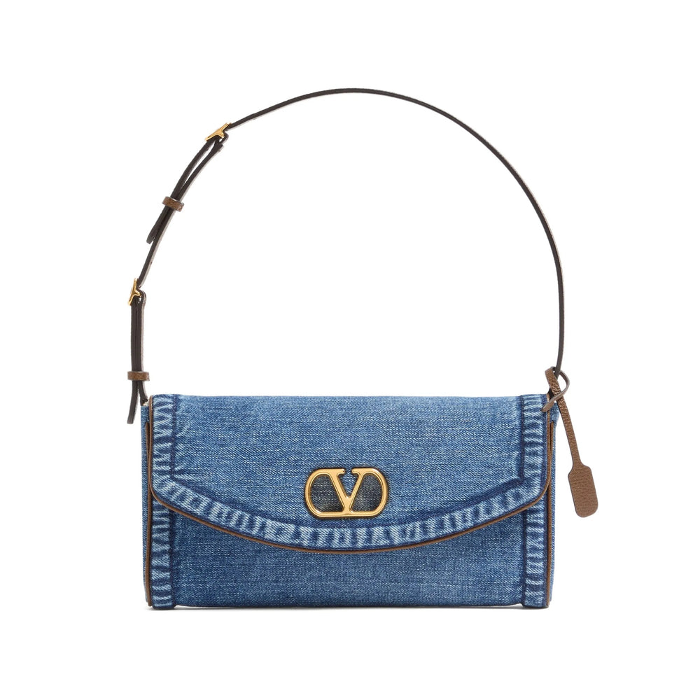 Valentino Garavani Blue Shoulder Bags Women VALENTINO GARAVANI