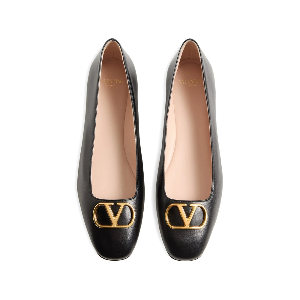Valentino Garavani Black Ballet Flats Women VALENTINO GARAVANI