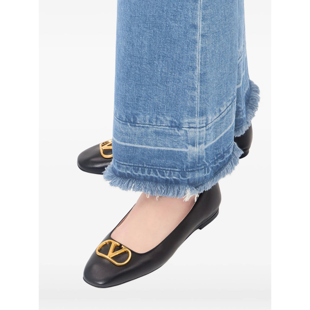 Valentino Garavani Black Ballet Flats Women VALENTINO GARAVANI