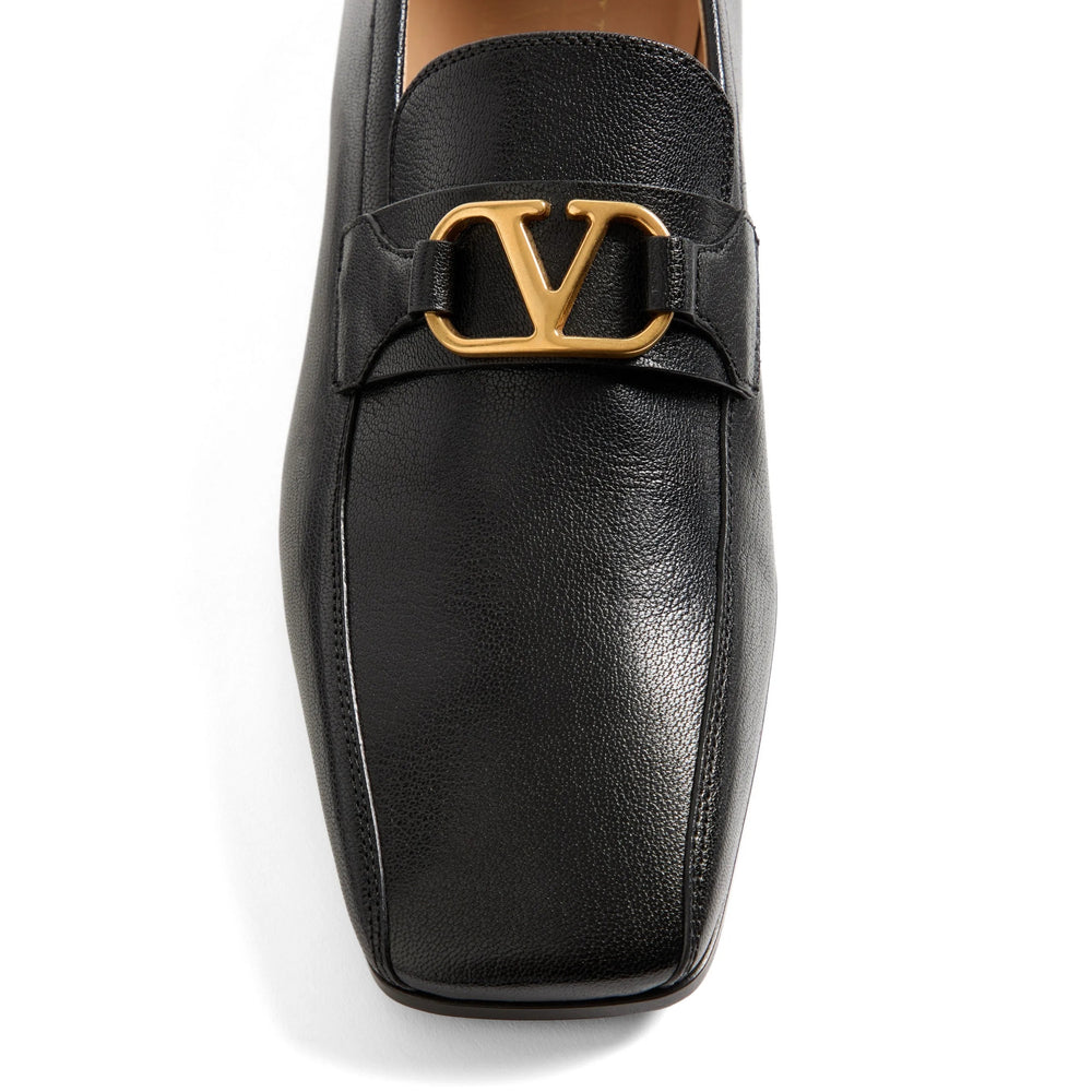 Valentino Garavani Black Loafers Men VALENTINO GARAVANI