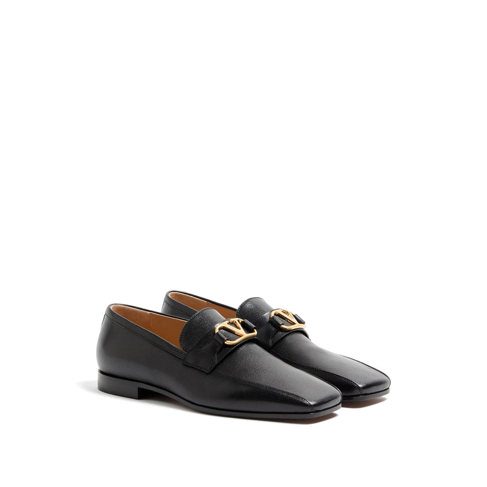 Valentino Garavani Black Loafers Men VALENTINO GARAVANI