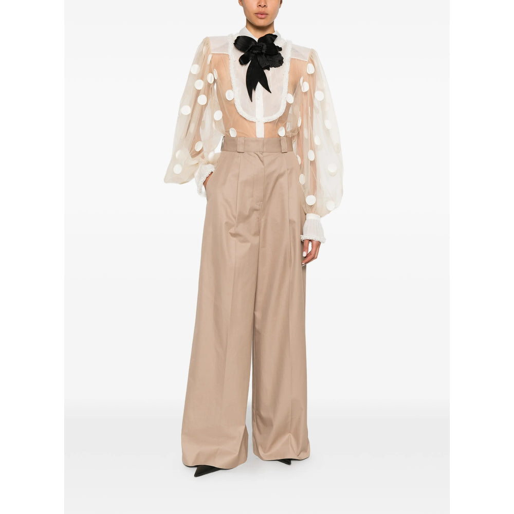 Valentino Neutrals Tops - Blouses Women VALENTINO