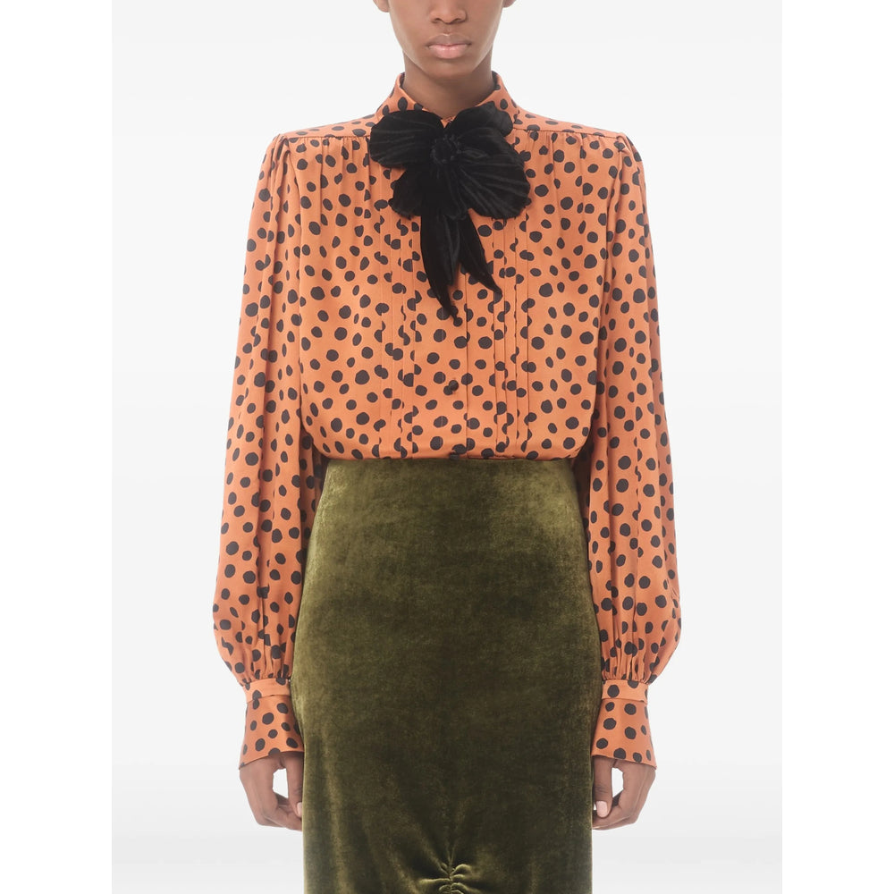 Valentino Orange Tops - Shirts Women VALENTINO