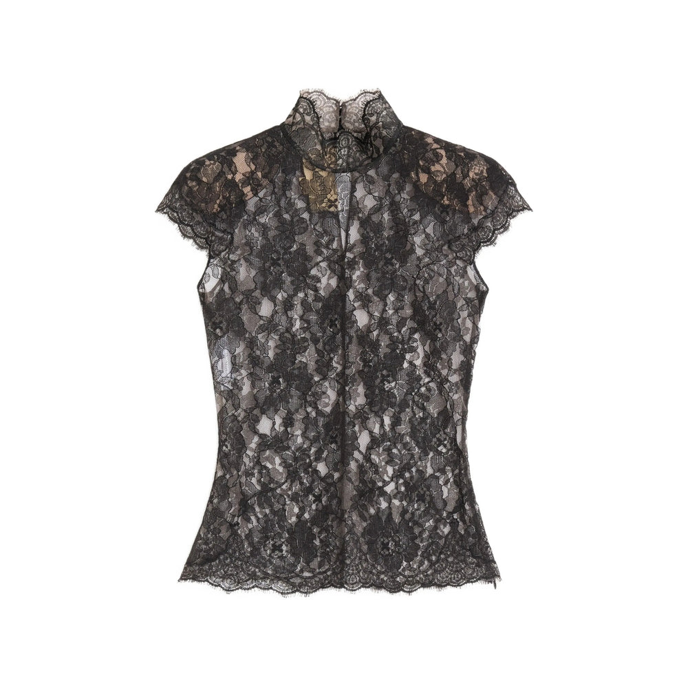 Valentino Black Tops - Blouses Women VALENTINO