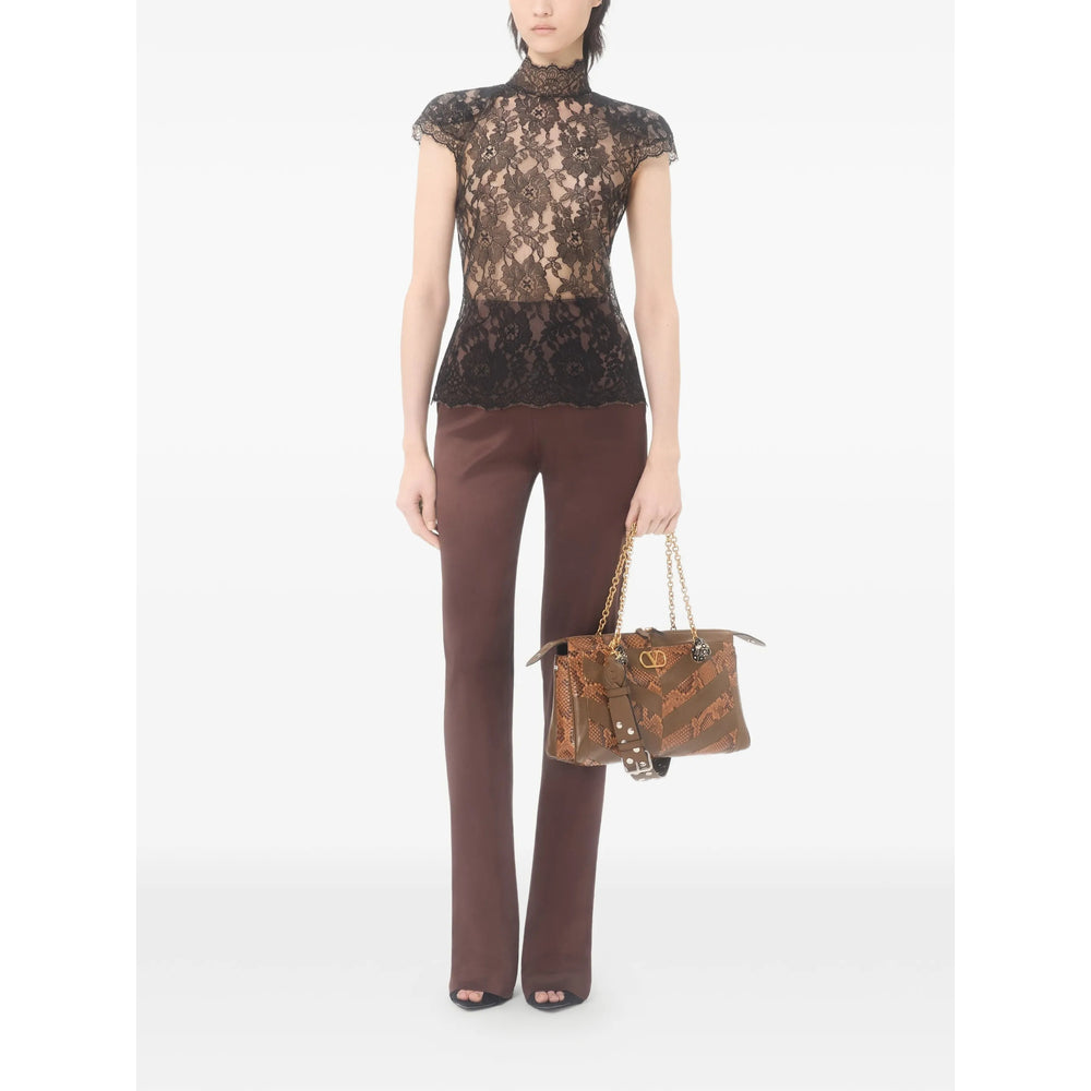 Valentino Black Tops - Blouses Women VALENTINO