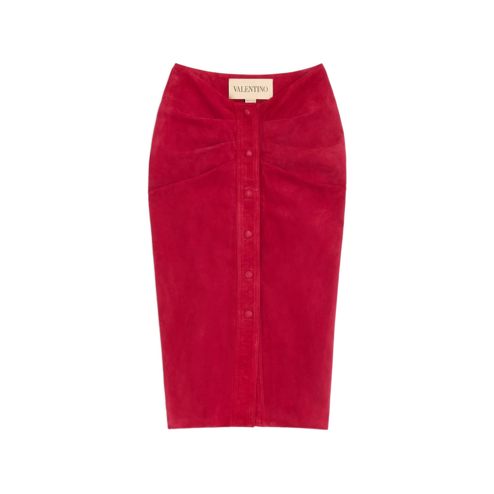 Valentino Red Skirts - Pencil Skirts Women VALENTINO