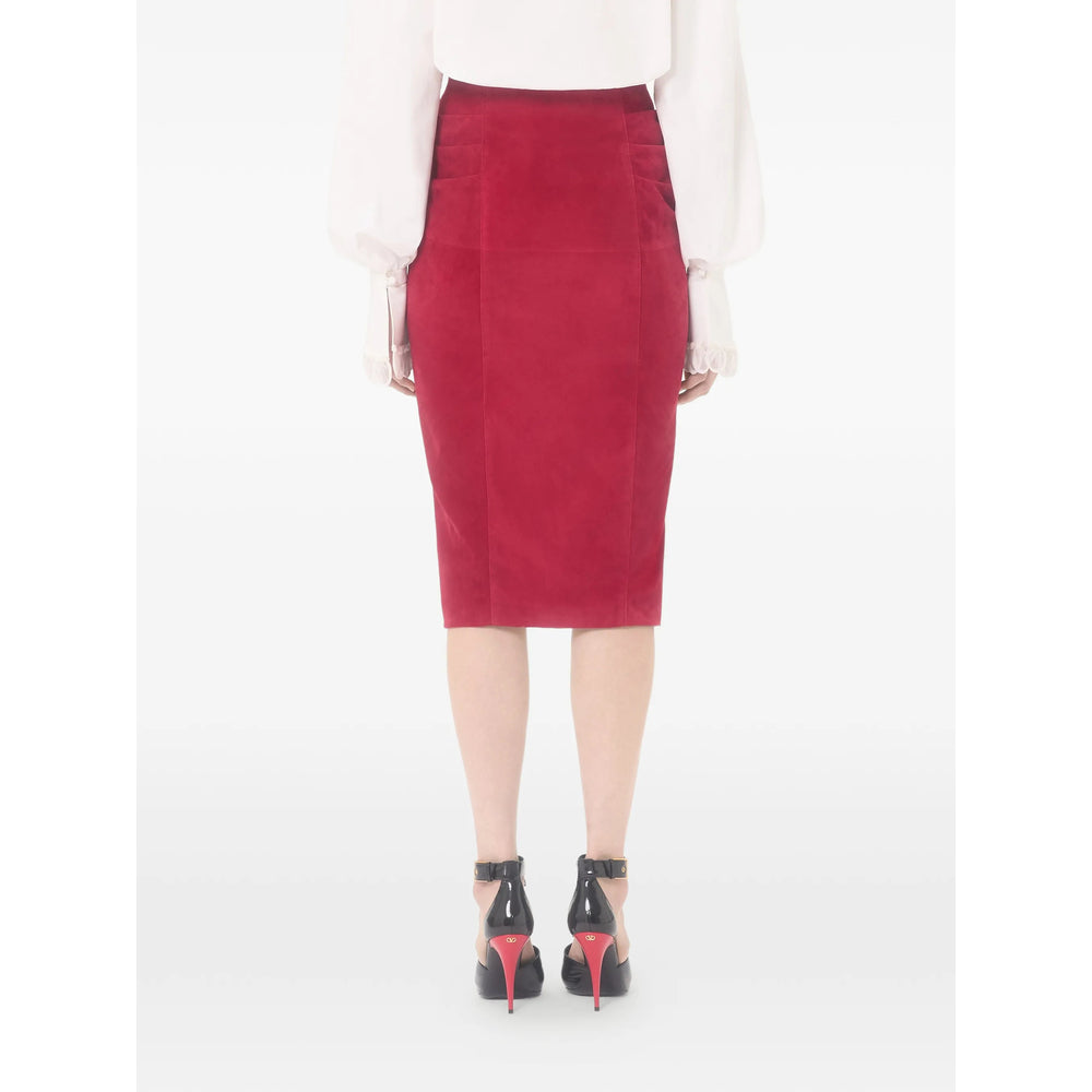 Valentino Red Skirts - Pencil Skirts Women VALENTINO