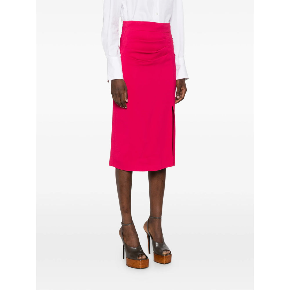 Valentino Pink Skirts - Asymmetric & Draped Skirts Women VALENTINO