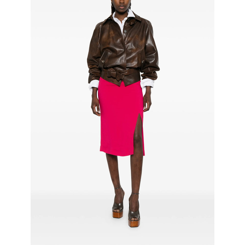 Valentino Pink Skirts - Asymmetric & Draped Skirts Women VALENTINO