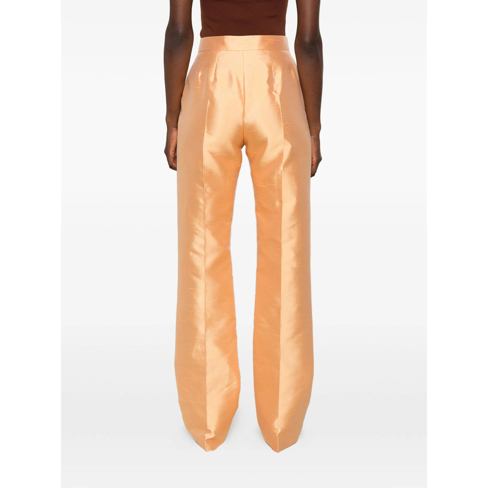 Valentino Orange Trousers - Tailored Trousers Women VALENTINO