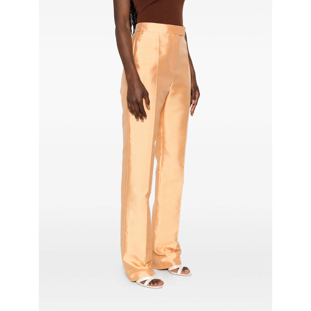 Valentino Orange Trousers - Tailored Trousers Women VALENTINO