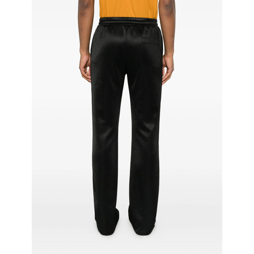 Valentino Black Trousers - Track Pants Men VALENTINO