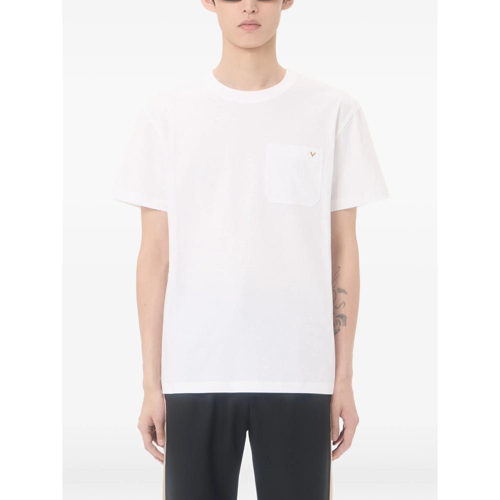 Valentino White T-Shirts & Vests - T-Shirts Men VALENTINO
