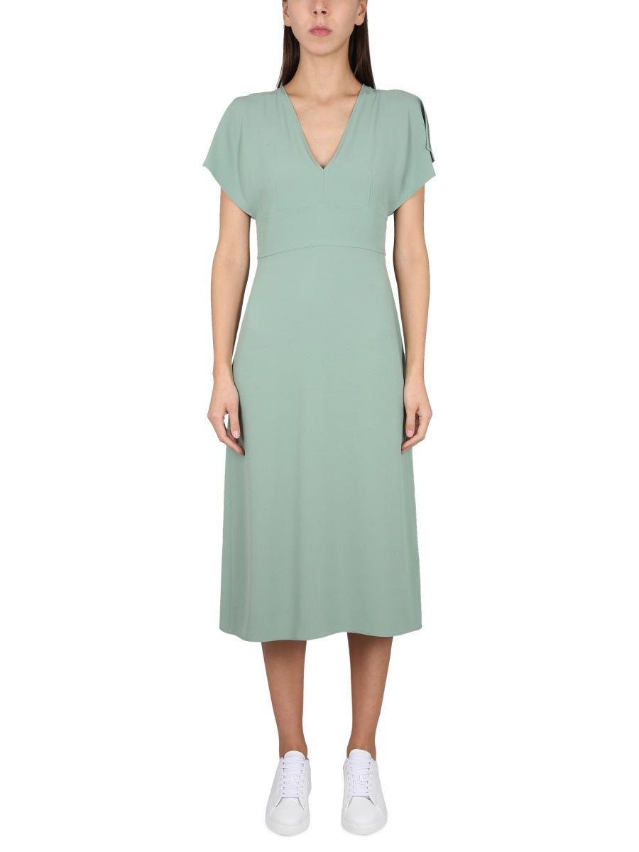 Boss Women V-Neck Dress BOSS