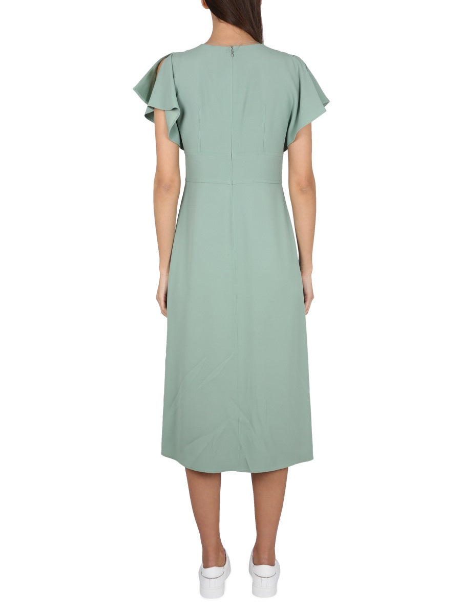 Boss Women V-Neck Dress BOSS