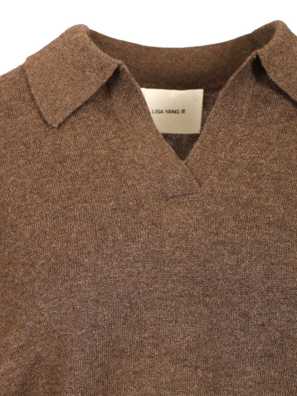 Lisa Yang Women Katriel Polo Sweater LISA YANG