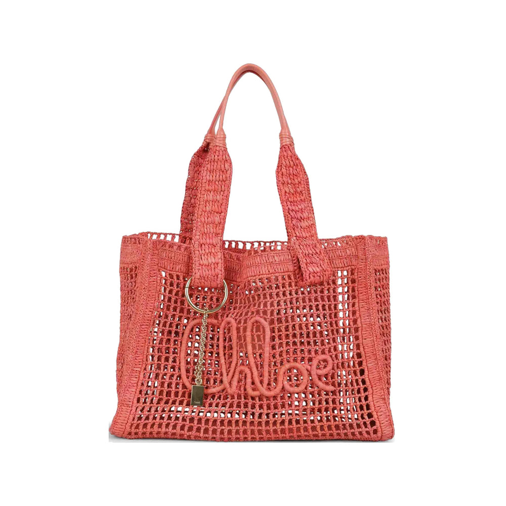 Chloé Pink Tote Bags Women CHLOE