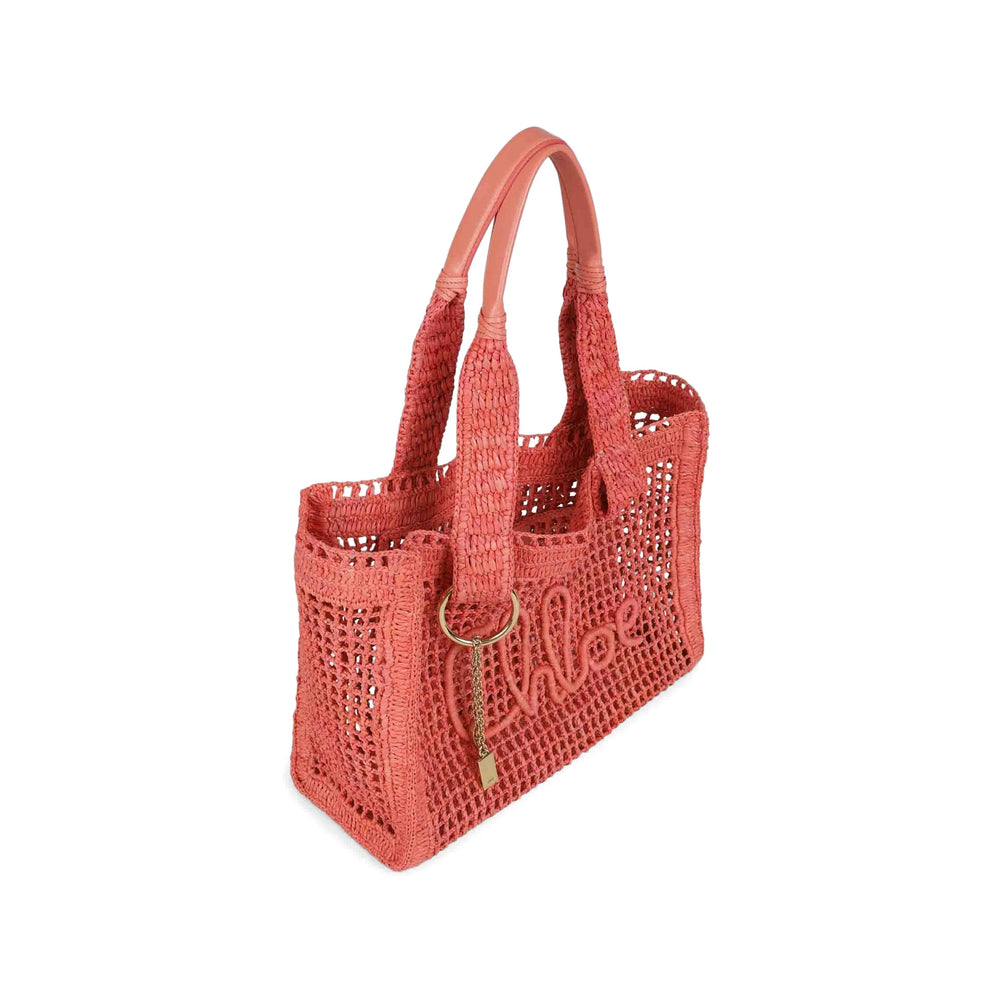 Chloé Pink Tote Bags Women CHLOE
