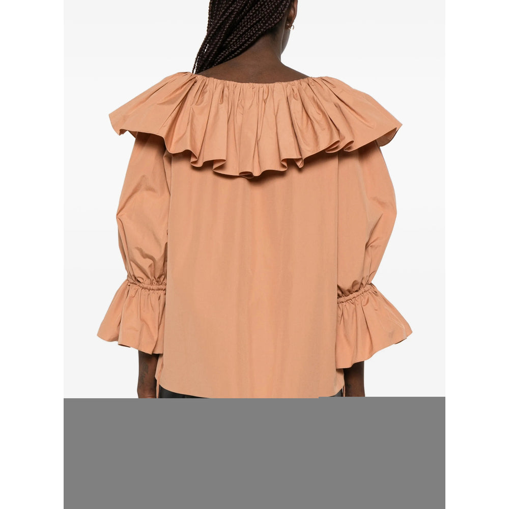 Chloé Brown Tops - Blouses Women CHLOE