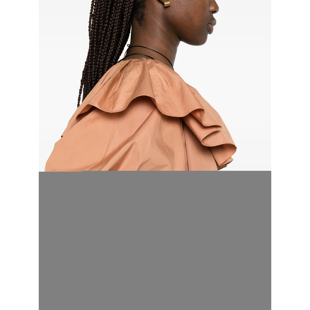 Chloé Brown Tops - Blouses Women CHLOE