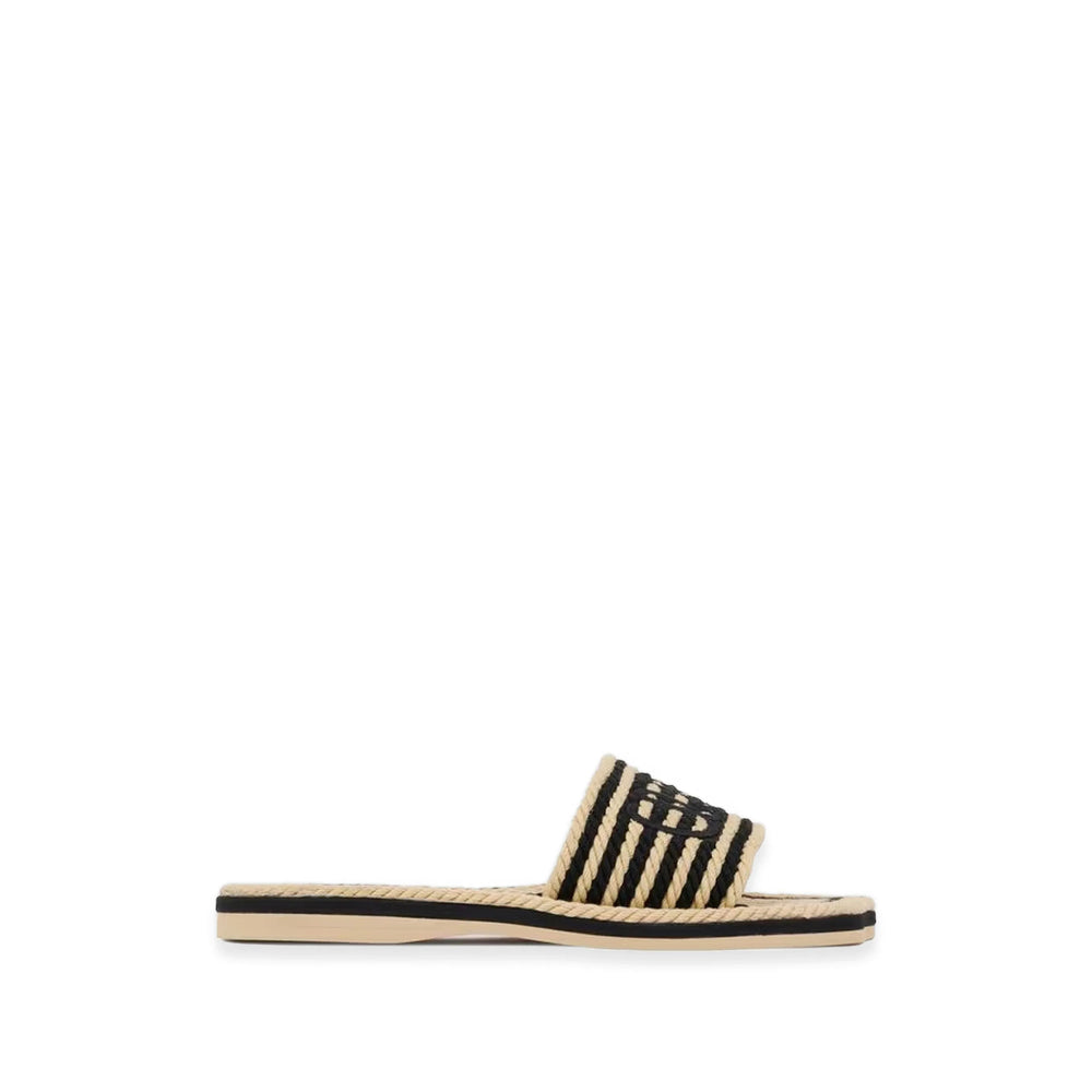Chloé Black Flip-Flops & Slides Women CHLOE