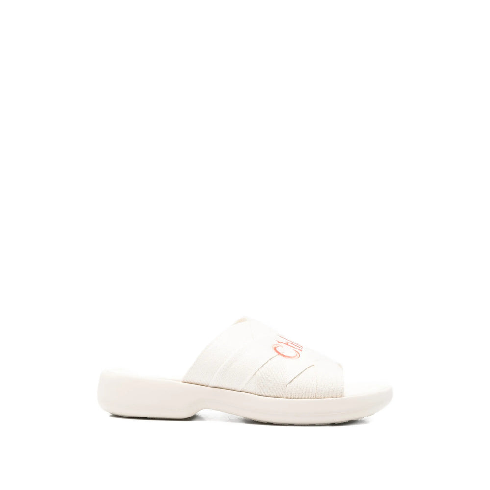 Chloé Neutrals Flip-Flops & Slides Women CHLOE