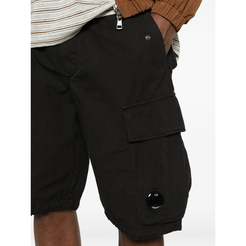 C.P. Company Black Shorts - Cargo Shorts Men C.P. COMPANY