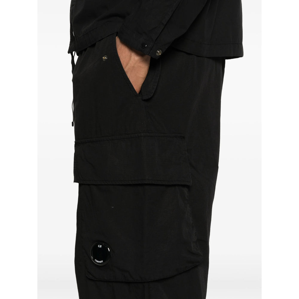 C.P. Company Black Trousers - Regular & Straight-Leg Trousers Men C.P. COMPANY
