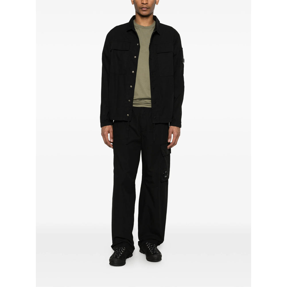 C.P. Company Black Trousers - Regular & Straight-Leg Trousers Men C.P. COMPANY