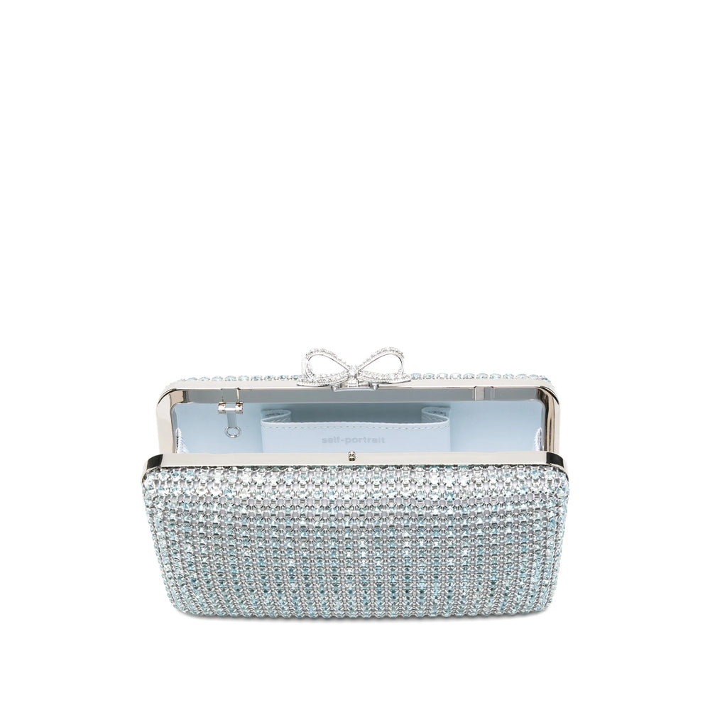 Self-Portrait Blue Mini Bags Women SELF-PORTRAIT