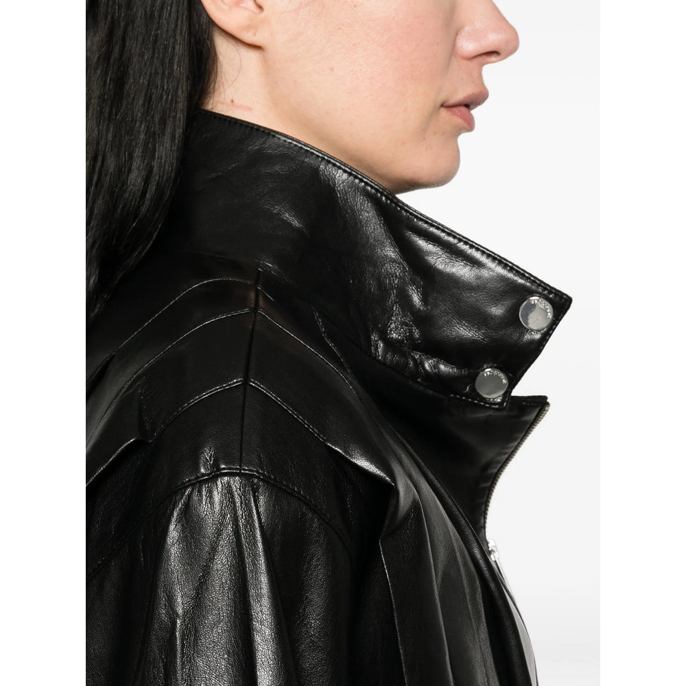 Self-Portrait Black Jackets - Biker Jackets Women SELF-PORTRAIT