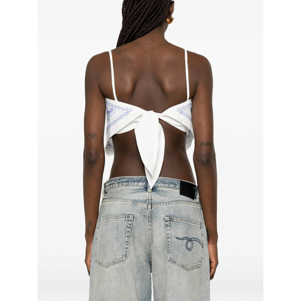 Self-Portrait White Skirts - A-Line Skirts Women SELF-PORTRAIT