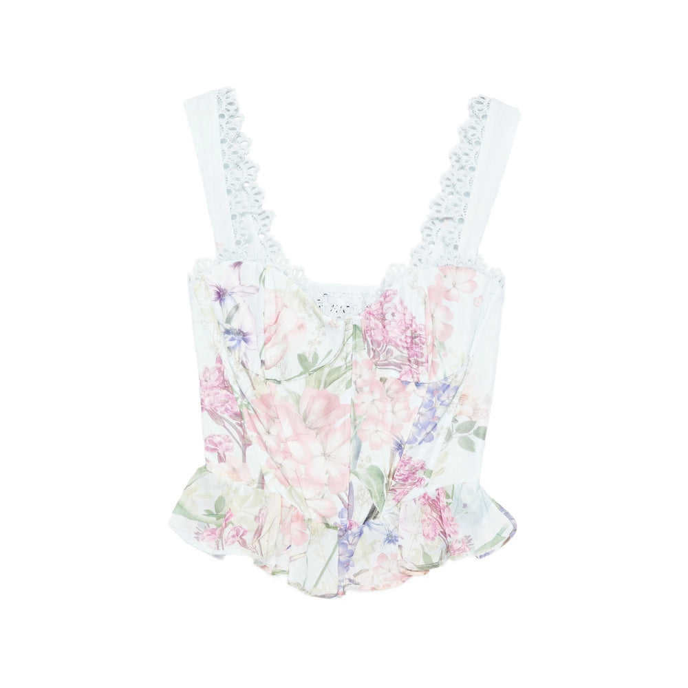 Charo Ruiz Blue Tops - Vests & Tank Tops Women CHARO RUIZ