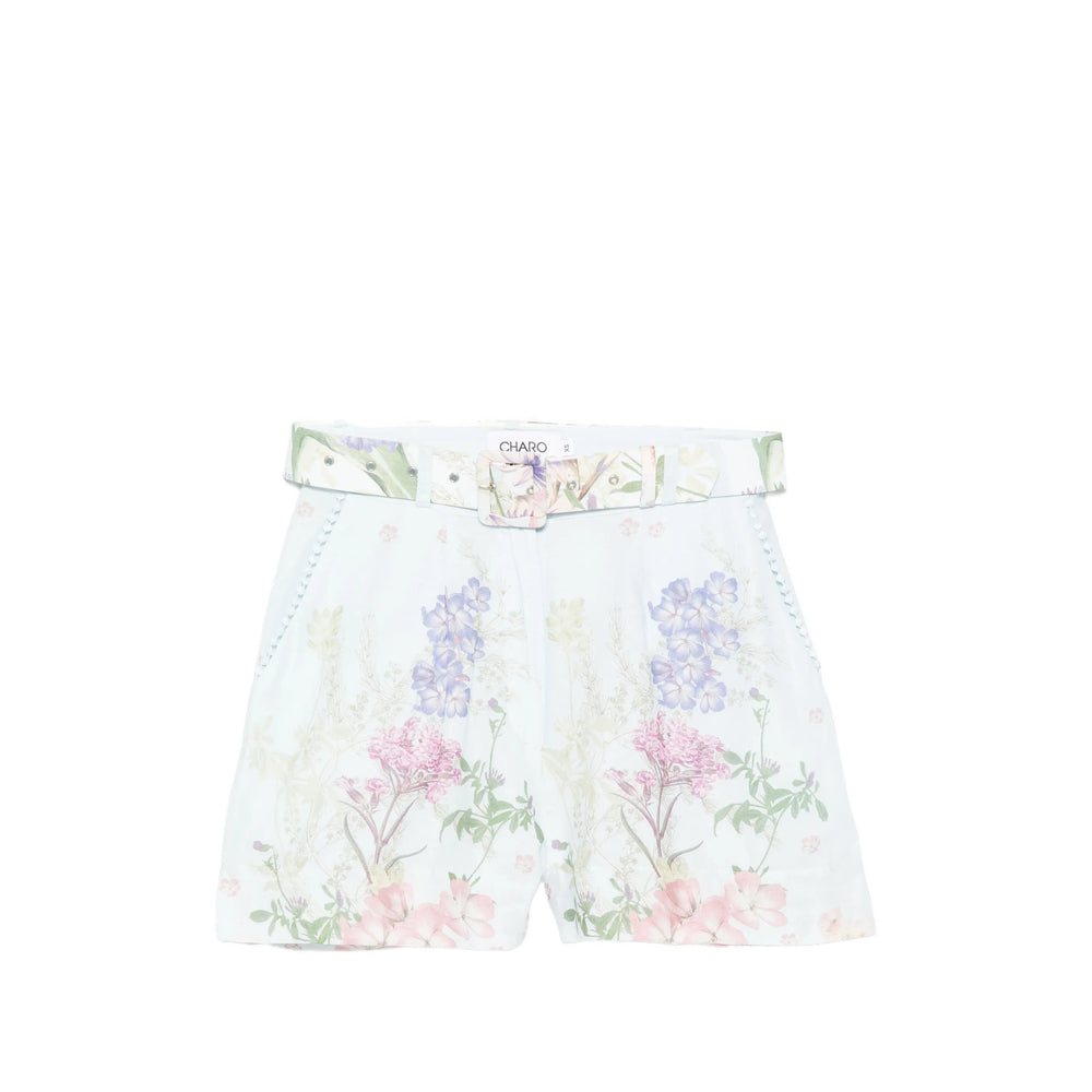 Charo Ruiz Blue Shorts - Tailored Shorts Women CHARO RUIZ