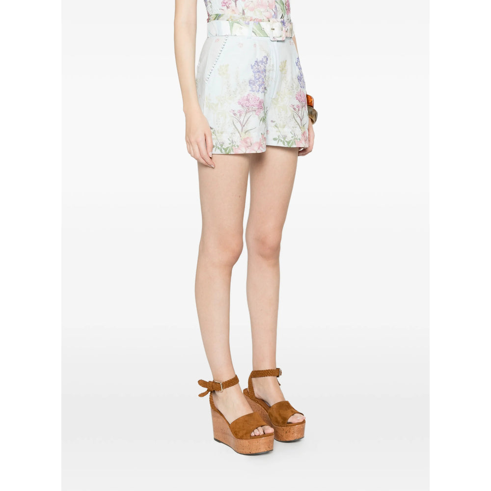 Charo Ruiz Blue Shorts - Tailored Shorts Women CHARO RUIZ