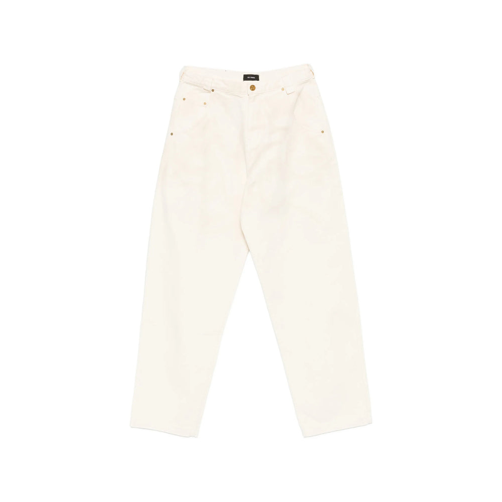 Willy Chavarria Neutrals Denim - Wide-Leg Jeans Men Willy Chavarria