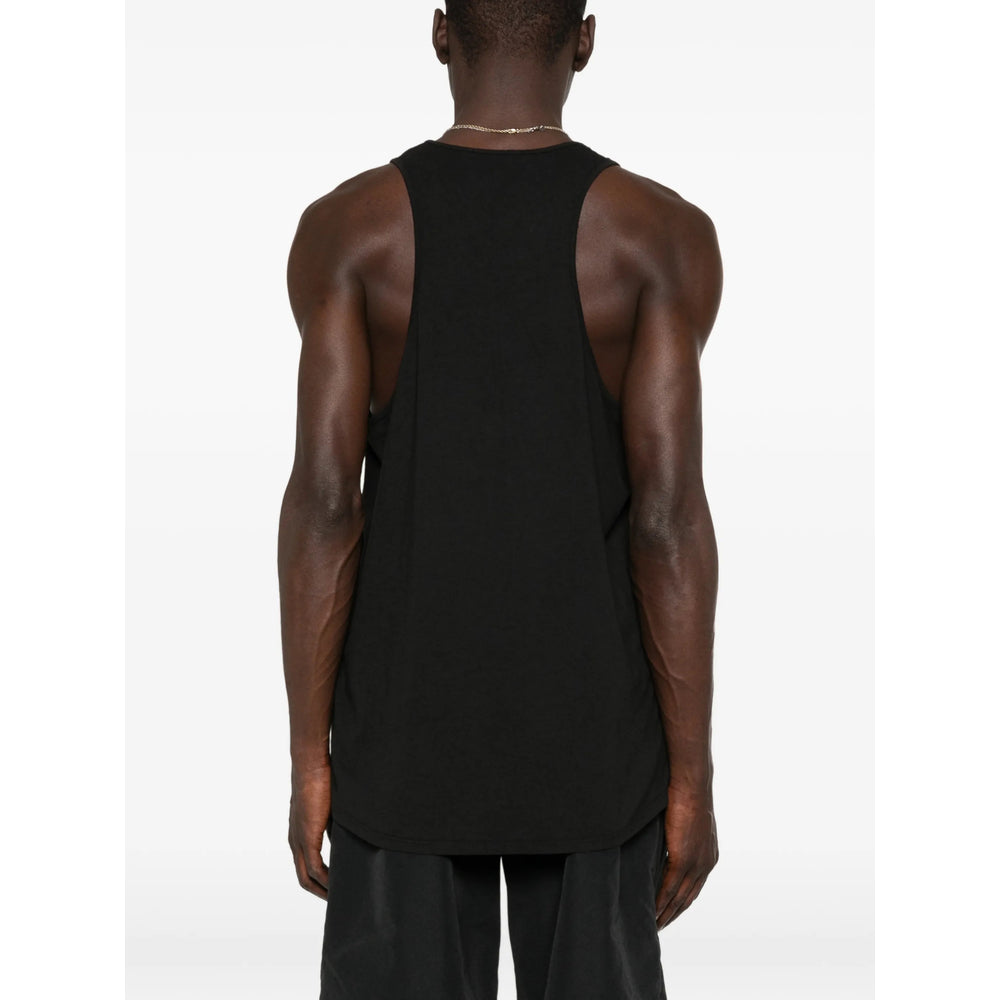 Willy Chavarria Black T-Shirts & Vests - Vests & Tanks Men Willy Chavarria
