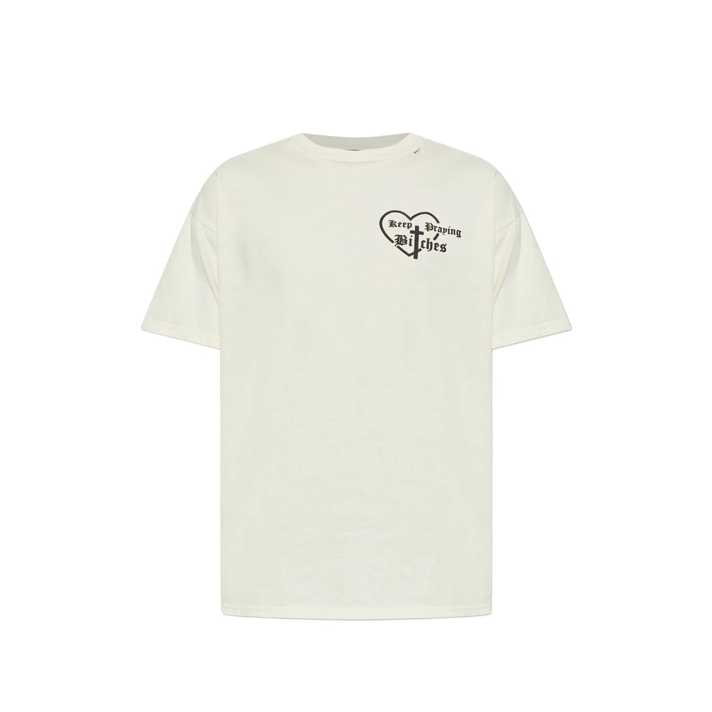 Willy Chavarria Neutrals T-Shirts & Vests - T-Shirts Men Willy Chavarria