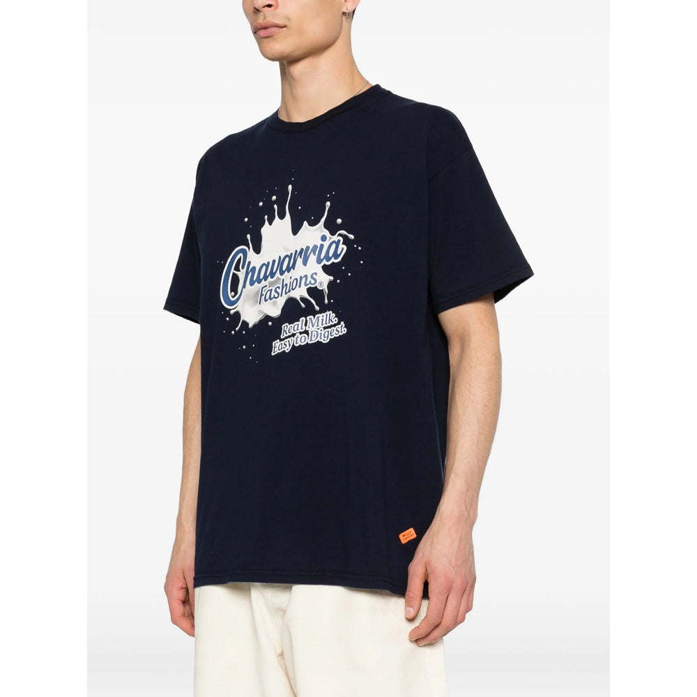 Willy Chavarria Blue T-Shirts & Vests - T-Shirts Men Willy Chavarria