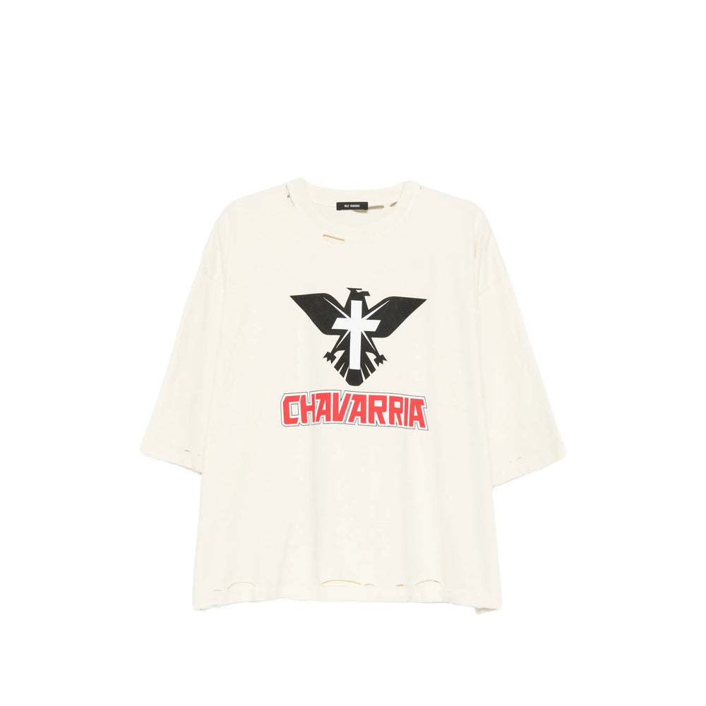 Willy Chavarria Neutrals T-Shirts & Vests - T-Shirts Men Willy Chavarria