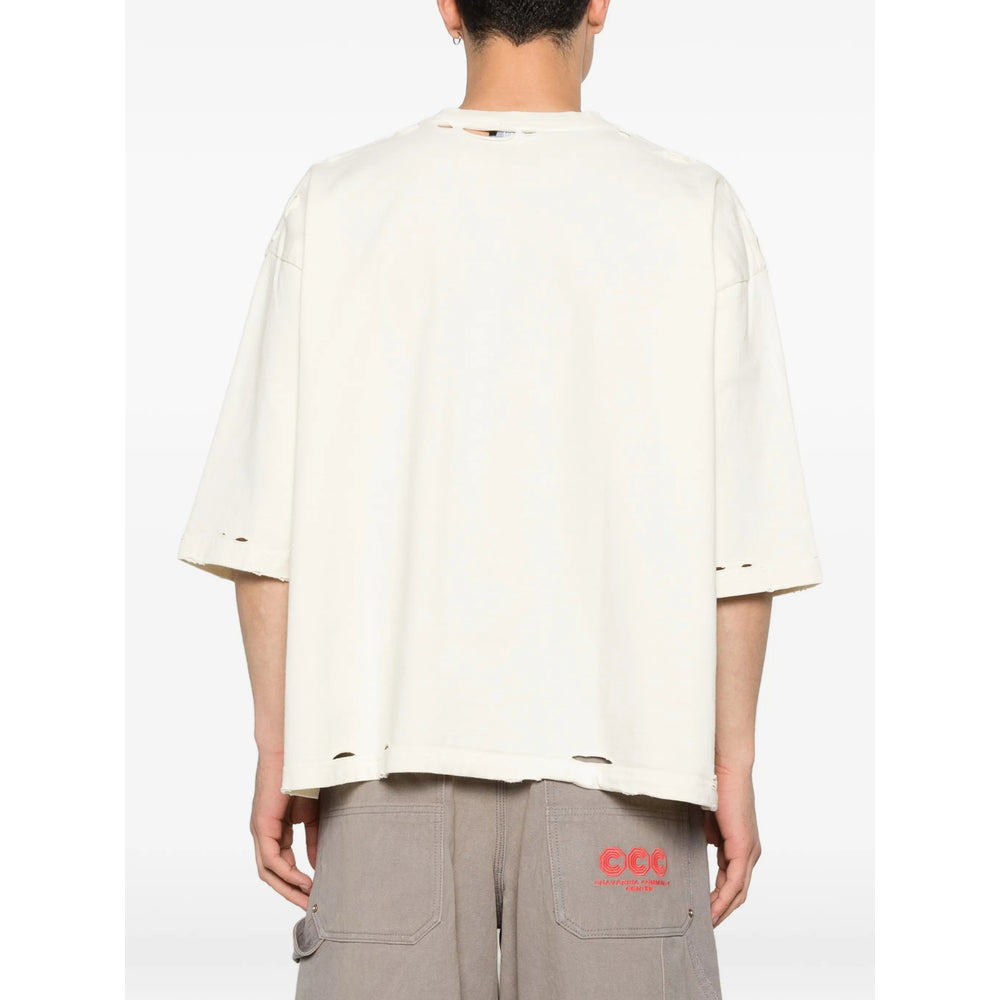 Willy Chavarria Neutrals T-Shirts & Vests - T-Shirts Men Willy Chavarria