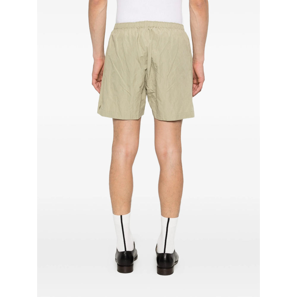 Willy Chavarria Green Shorts - Bermuda Shorts Men Willy Chavarria