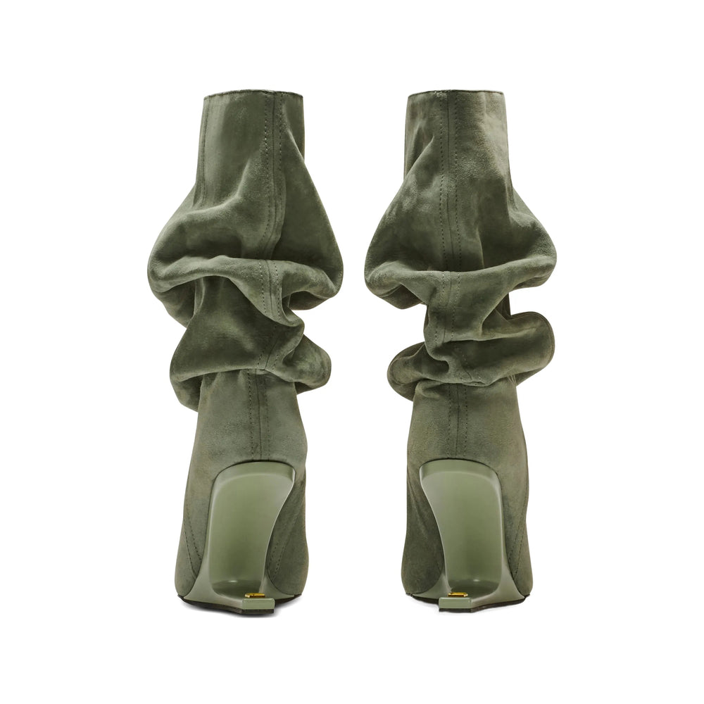 Balmain Green Shoes Women BALMAIN