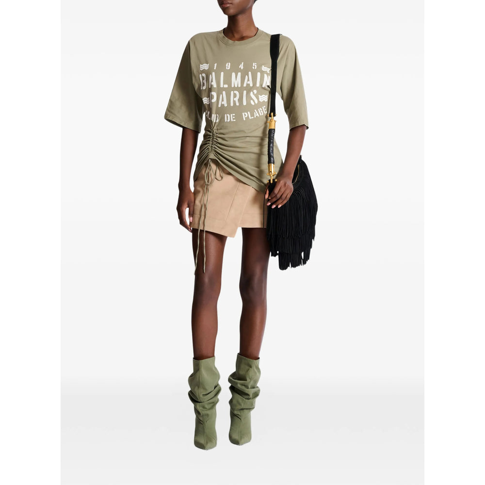 Balmain Green Tops - T-Shirts & Jerseys Women BALMAIN